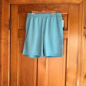 NWT  Z BY ZELLA BOY’S SHORTS, size XL (14-16), teal. Inseam 8.5”, waist is 14”.